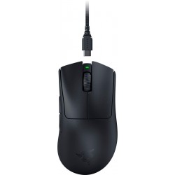 Razer DEATHADDER V3 PRO BLACK - 64g Wireless Gaming Mouse - Ergonomic - 90 Hours Battery - 30K DPI