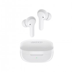 QCY T13 TWS WHITE Dual Driver 4-mic noise cancel. True Wireless Earbuds - Quick Charge 380mAh