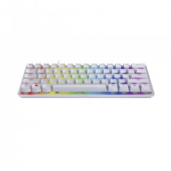 Razer HUNTSMAN MINI MERCURY ED. - 60% Opto Mechanical Gaming Keyboard Purple Switch - US Layout